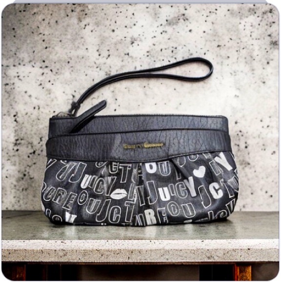 Juicy Couture Ruched Wristlet, Vintage, Multiple storage areas, Style JC 700 - Picture 10 of 12